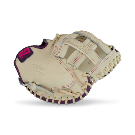 Marucci Ascension Fastpitch Glove Camel/Purple 34" MFGASFP240C2