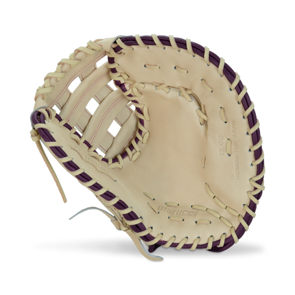 Marucci Ascension Fastpitch Glove Camel/Purple 13" MFGASFP39S2