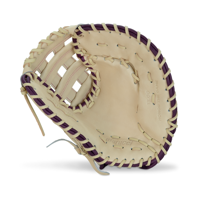 Marucci Ascension Fastpitch Glove Camel/Purple 13" MFGASFP39S2