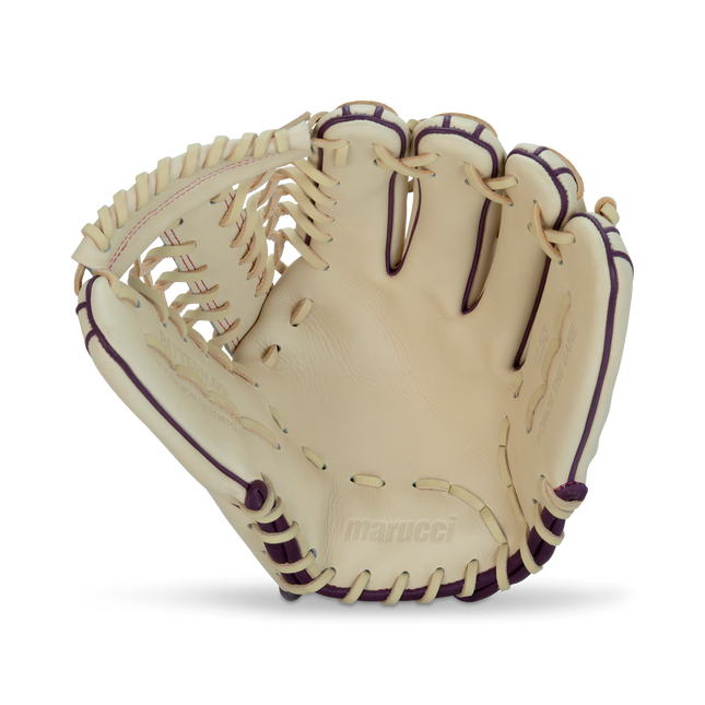 Marucci Ascension Fastpitch Glove Camel/Purple 12.5" MFGASFP97A6