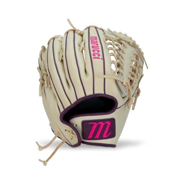 Marucci Ascension Fastpitch Glove Camel/Purple 12.5" MFGASFP97A6
