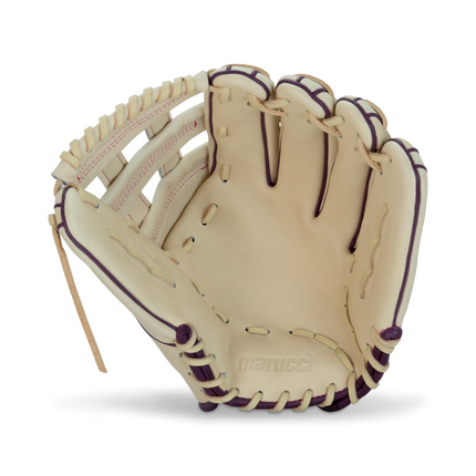 Marucci Ascension Fastpitch Glove Camel/Purple 12.75" MFGASFP98R3