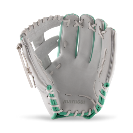 Marucci Cypress Lizard Skins Fastpitch Glove White/Mint 12" MFG2CYFP45A5