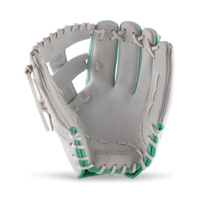 Marucci Cypress Lizard Skins Fastpitch Glove White/Mint 12" MFG2CYFP45A5