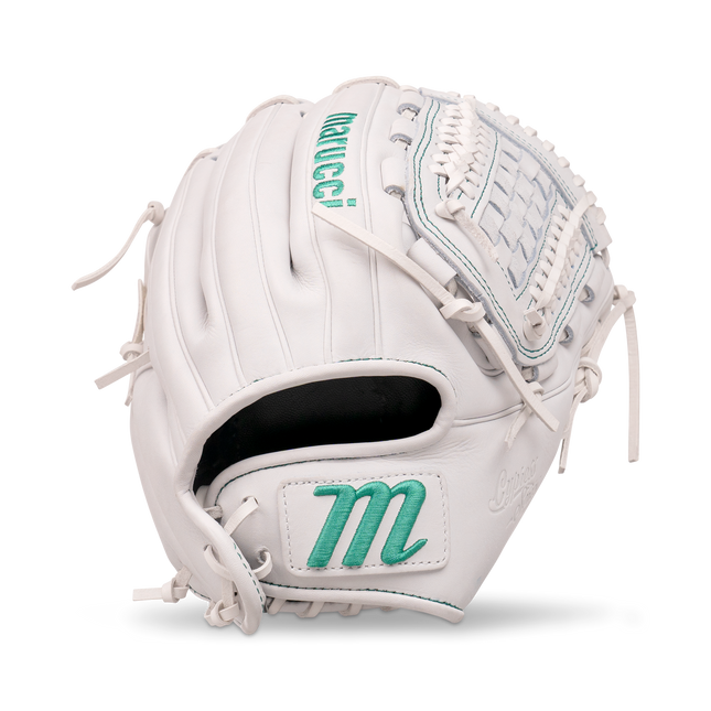 Marucci Cypress Lizard Skins Fastpitch Glove White/Gray 12.25" MFG2CYFP46K5