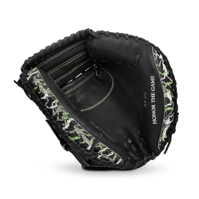 Marucci Cypress Lizard Skins Series Baseball Glove Black/Goblin Camo 34" MFGCYLS240C1