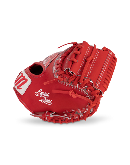 Marucci Cypress Lizard Skins Series Baseball Glove Red/Scarlet Camo 34" MFGCYLS240C1