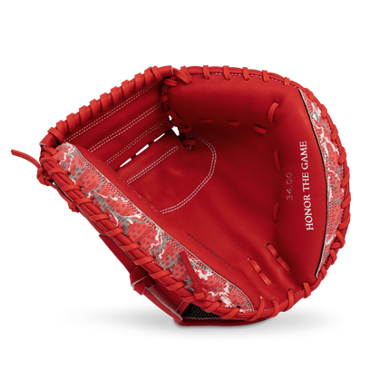 Marucci Cypress Lizard Skins Series Baseball Glove Red/Scarlet Camo 34" MFGCYLS240C1
