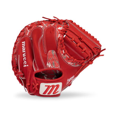 Marucci Cypress Lizard Skins Series Baseball Glove Red/Scarlet Camo 34" MFGCYLS240C1