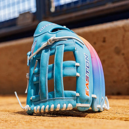Easton Colorsplash 3.0 Pro Collection - 12.5" H-Web - Columbia Blue/White - PCFP125-6CB