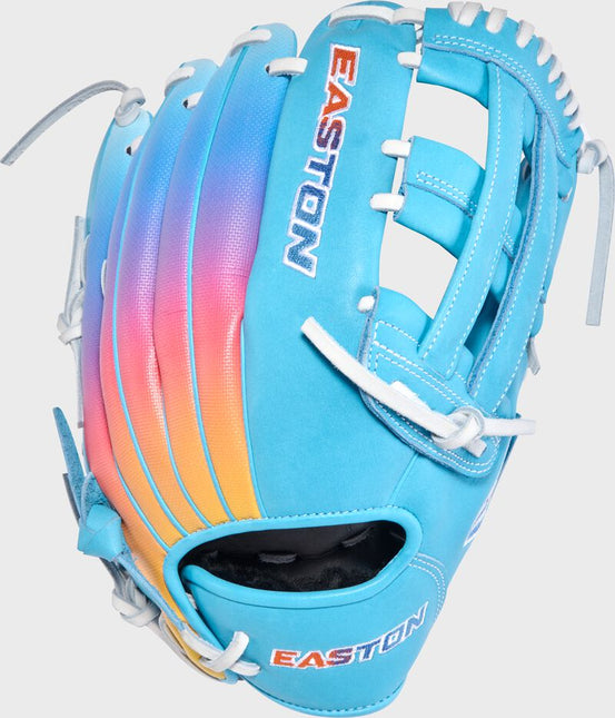 Easton Colorsplash 3.0 Pro Collection - 12.5" H-Web - Columbia Blue/White - PCFP125-6CB
