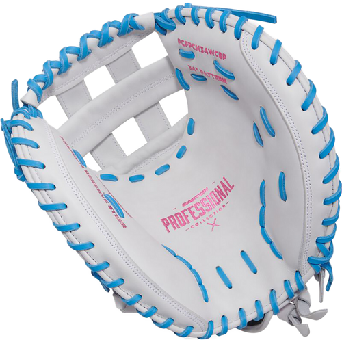 Gants de receveur Easton Professional Collection Color Splash Fastpitch 34'' PCFPCM34WCBP