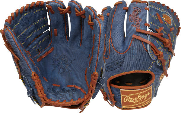 Rawlings HOH Denim Gloves – RGGC – October 2024 PRO205W-9D 11.75''