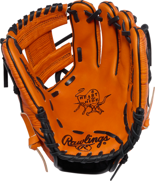 Rawlings 2026 Gold Glove Club March Heart Of The Hide BB Glove - 11.5" Orange PROR204-2OO