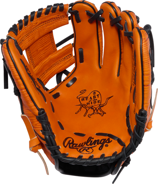 Rawlings 2026 Gold Glove Club March Heart Of The Hide BB Glove - 11.5" Orange PROR204-2OO