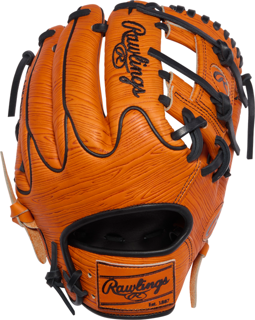 Rawlings 2026 Gold Glove Club March Heart Of The Hide BB Glove - 11.5" Orange PROR204-2OO
