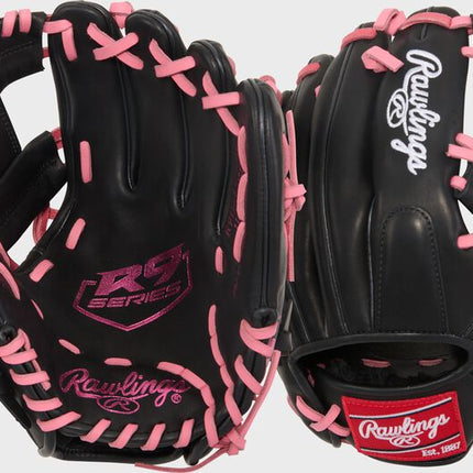 Rawlings 2026 "R9 Baseball" Contour Series Baseball Glove 11.25" R91125U-2BP