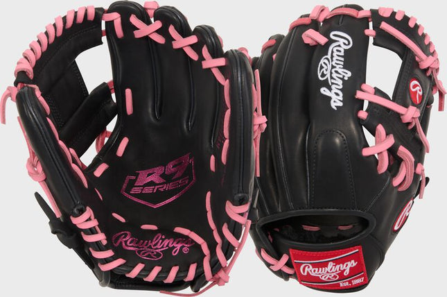 Rawlings 2026 "R9 Baseball" Contour Series Baseball Glove 11.25" R91125U-2BP