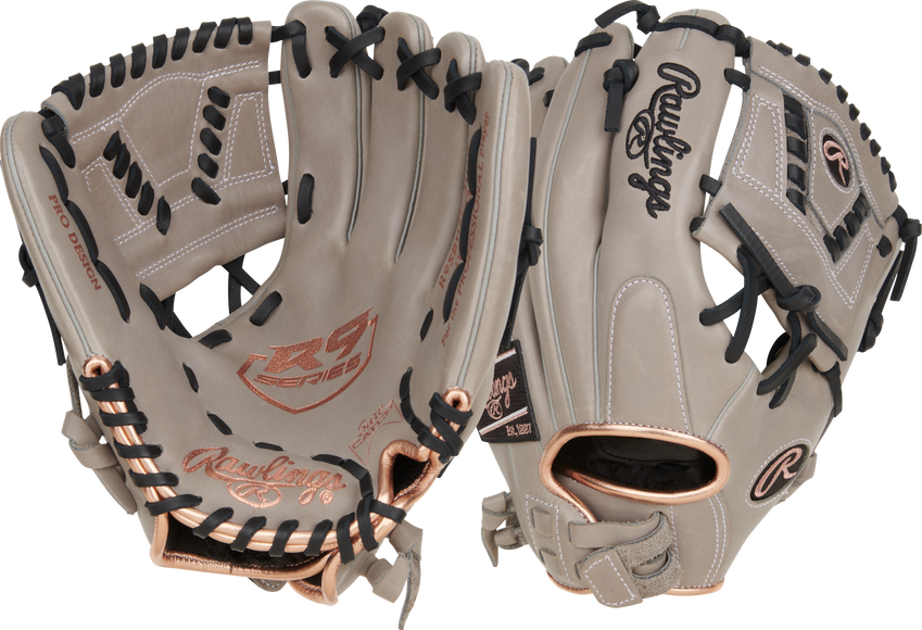 Gant de softball Rawlings série « R9 Softball » pour jeunes 11 1/2 po R9SB115U-31GB