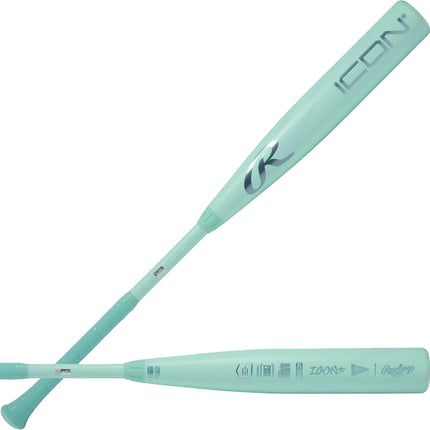 Rawlings Icon -3 BBCOR Baseball Bat 2026 RBB6I3