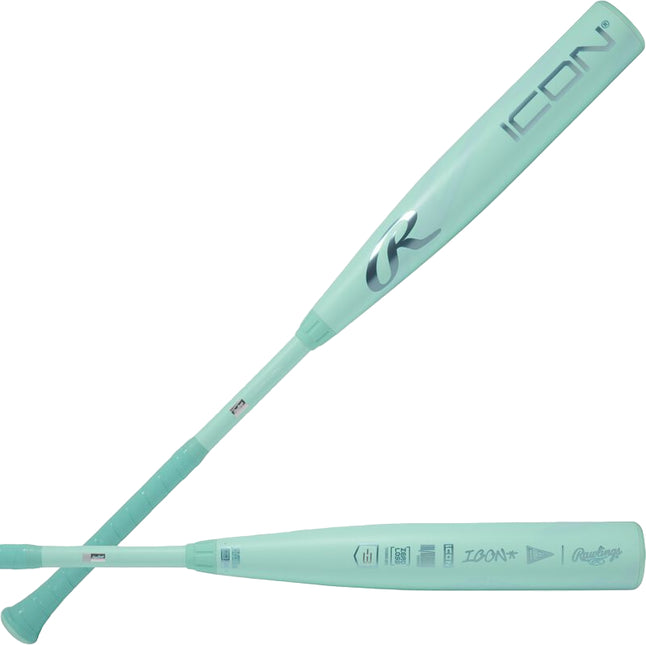 Rawlings Icon -3 BBCOR Baseball Bat 2026 RBB6I3