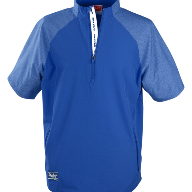 Veste cage à manches courtes Rawlings ColorSync pour adulte CSSSJ2