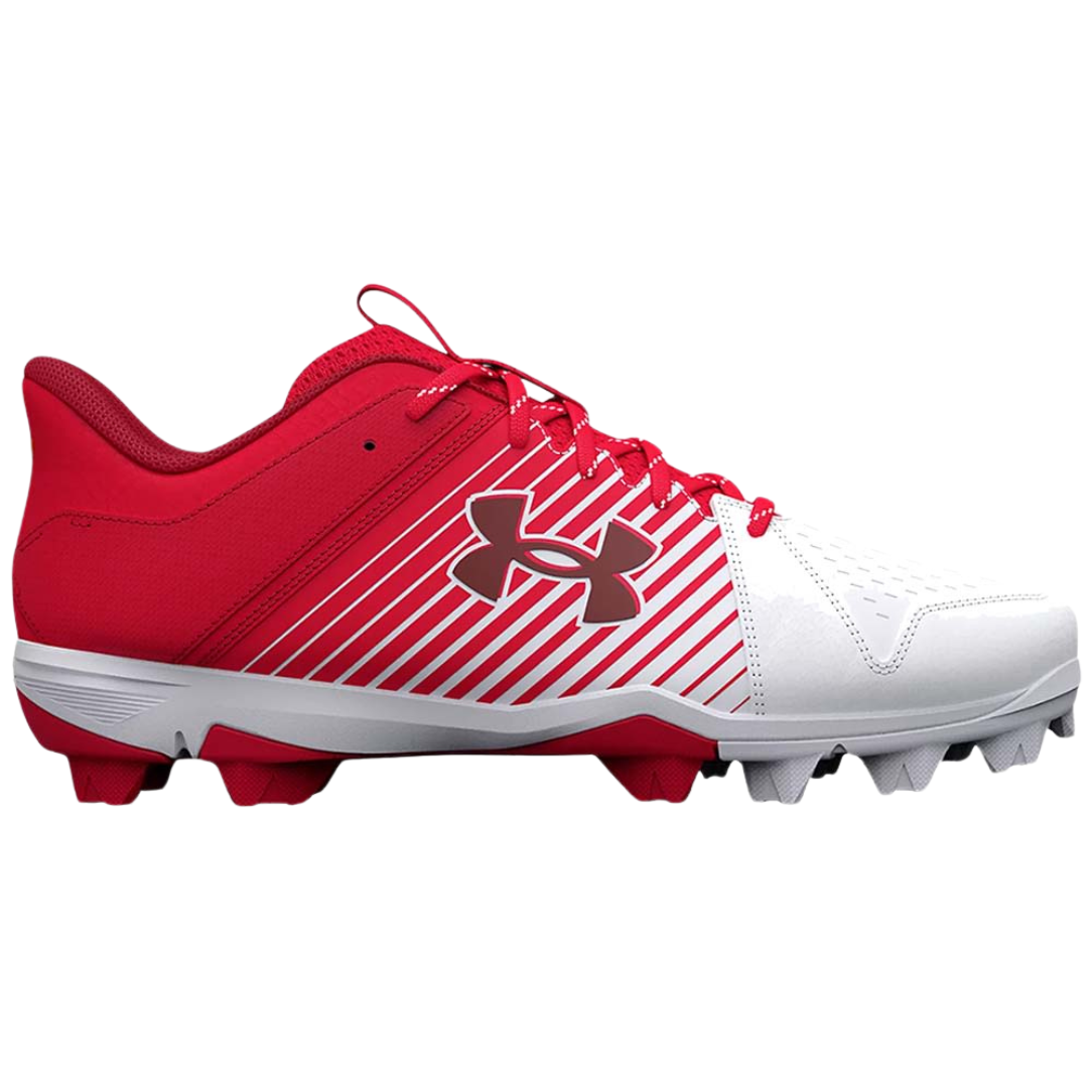 Red sales baseball cleats