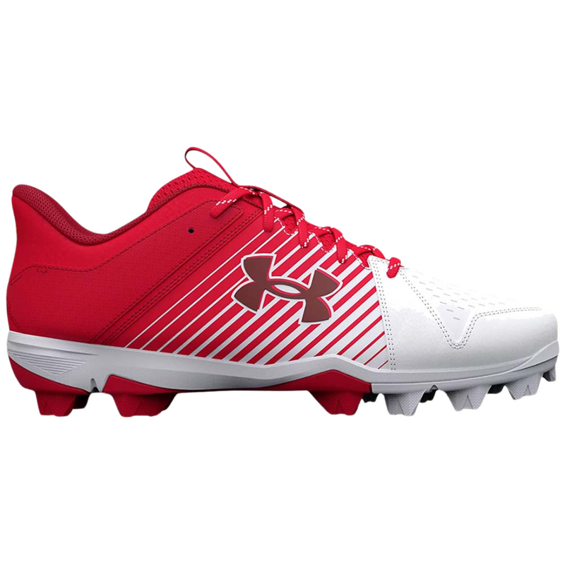 UnderArmour Men s UA Leadoff Low RM Baseball Cleats Red 3025589 600