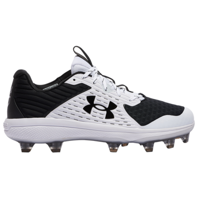 Chaussures de baseball moulées en TPU UA Yard Low pour hommes UnderArmour Noir 3025591-001
