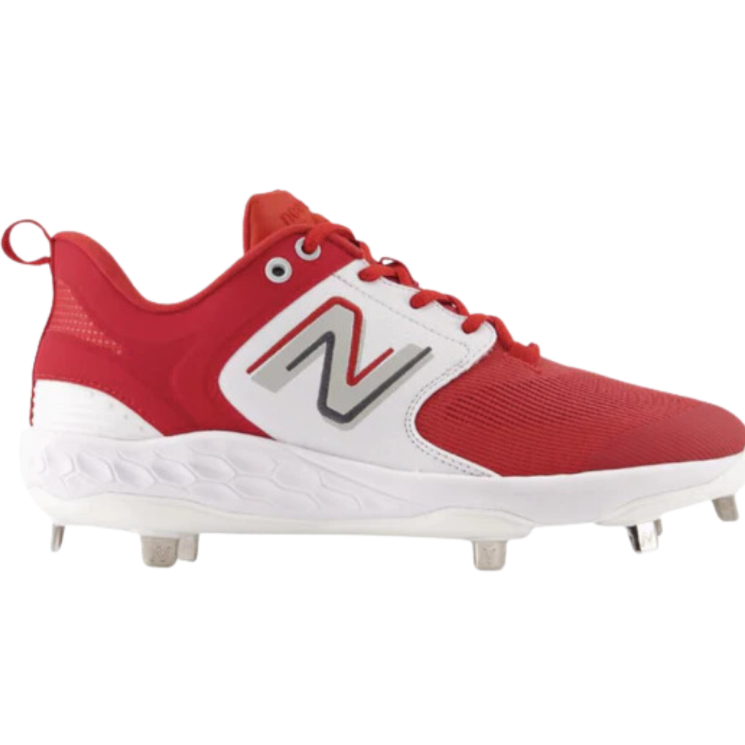 New Balance Low Baseball Metal Cleats Red L3000TR6