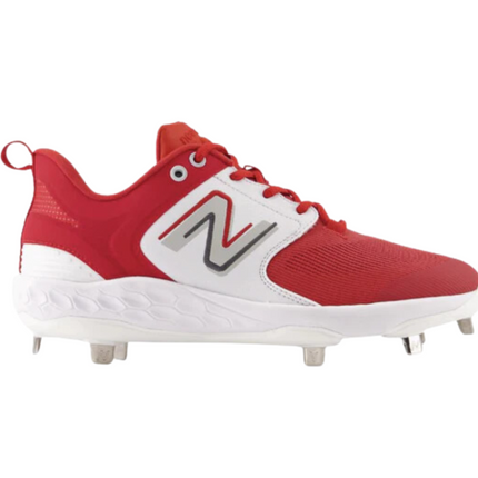 New Balance Low Baseball Metal Cleats Red L3000TR6