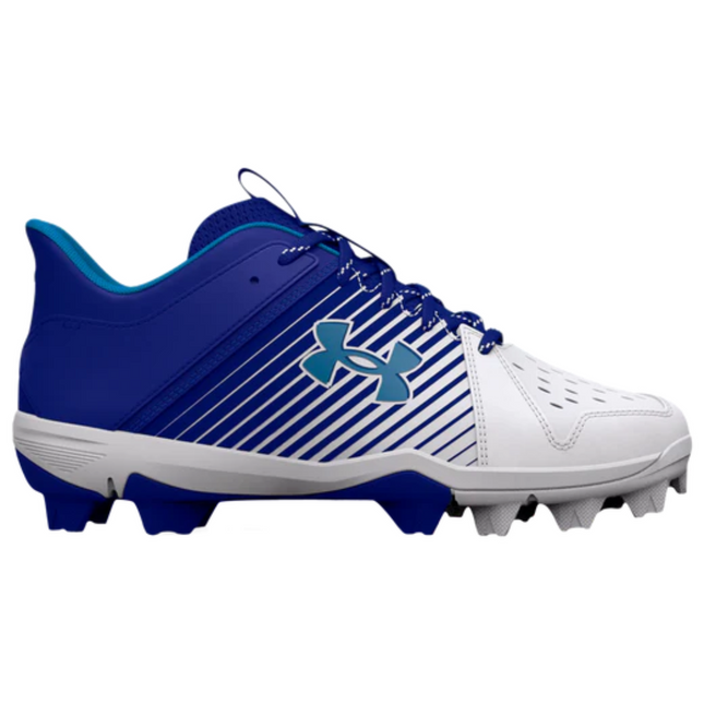Chaussures de baseball UnderArmour UA Leadoff Low RM Jr. pour garçon, couleur royale 3025600-400
