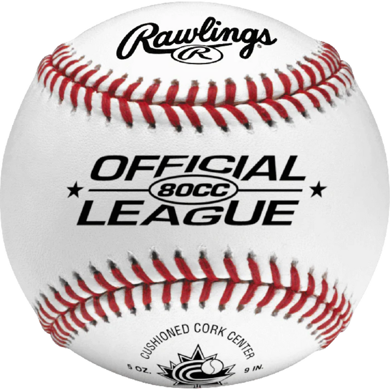 Rawlings 80CC Baseball 9''- EACH