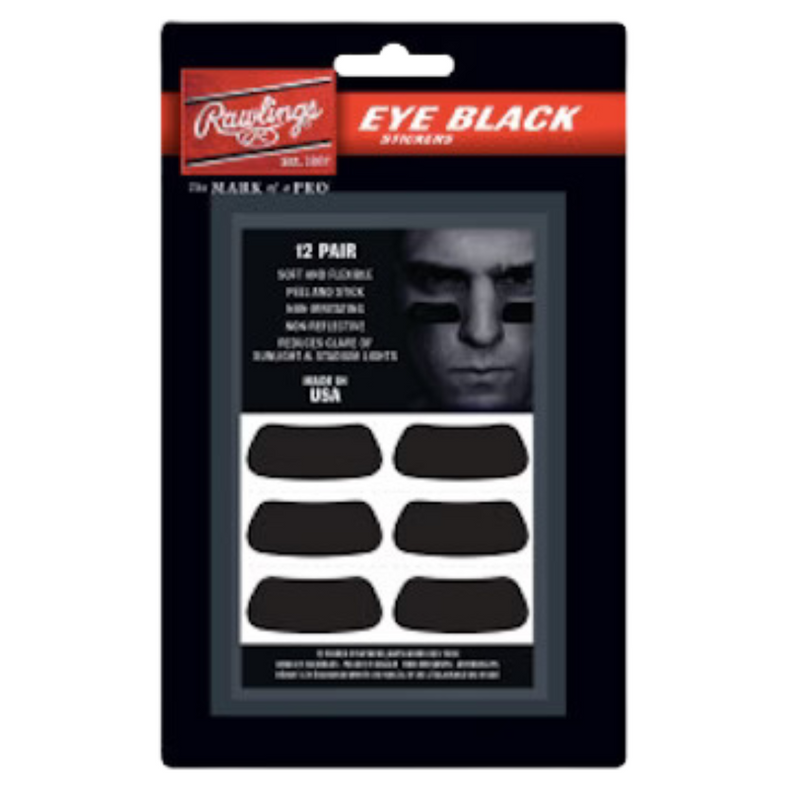 Rawlings Eye Black Stickers EB12