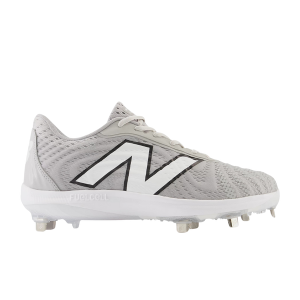 New Balance Low Baseball Cleats grey White  L4040TG7