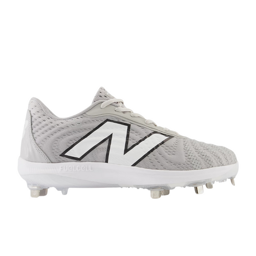 New Balance Low Baseball Cleats Grey White  L4040TG7