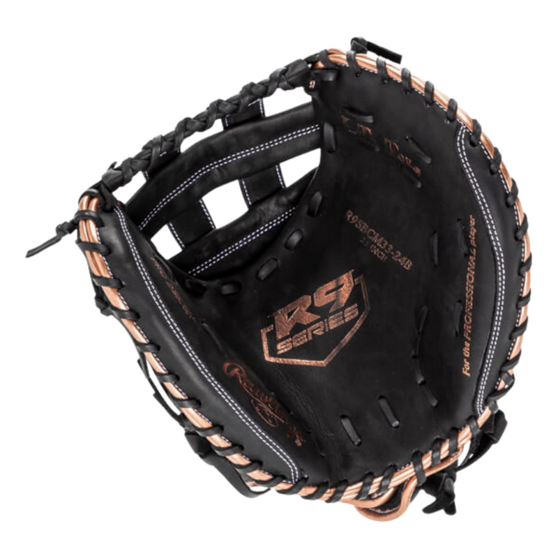 Rawlings "R9 Softball" Series-Catchers Mitt Softball Glove 33" RR9SBCM33-24B