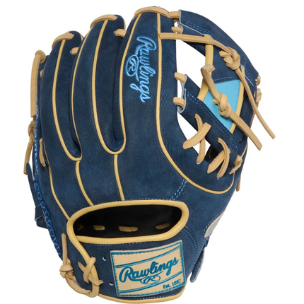 Rawlings 2026 Gold Glove Club February Heart Of The Hide BB Glove - 11.5" Navy Denim PROR314-2XDN