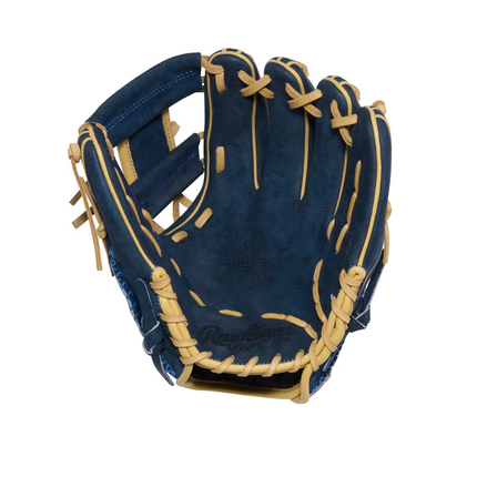 Rawlings 2026 Gold Glove Club February Heart Of The Hide BB Glove - 11.5" Navy Denim PROR314-2XDN
