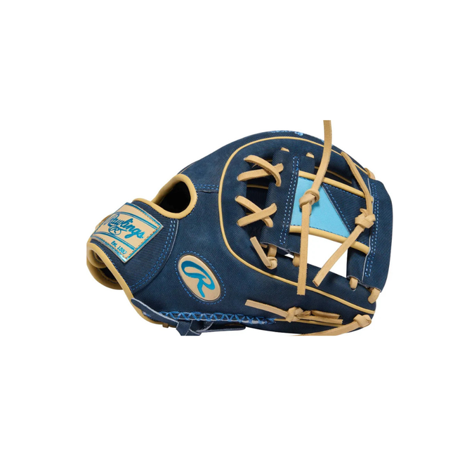 Rawlings 2026 Gold Glove Club February Heart Of The Hide BB Glove - 11.5" Navy Denim PROR314-2XDN