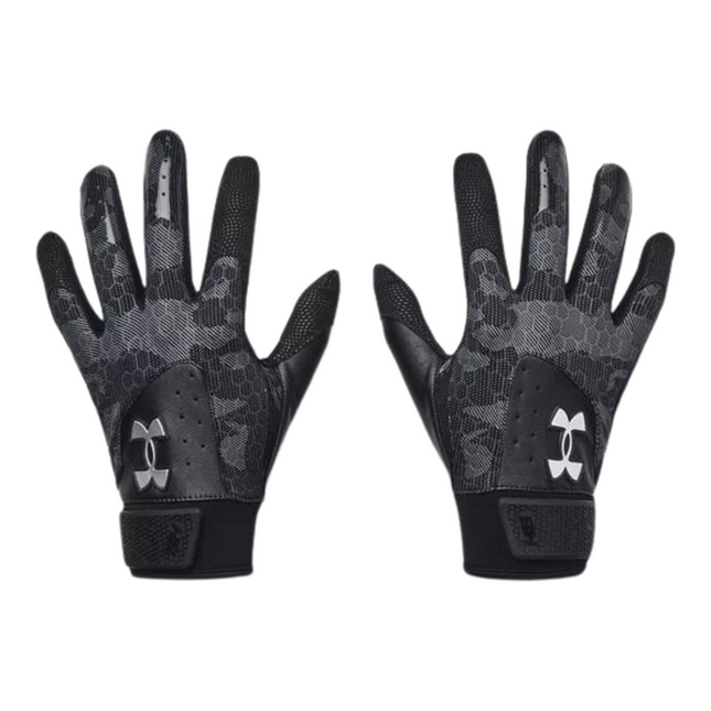 UnderArmour Adult Harper Pro Batting Glove Black 1378757-001