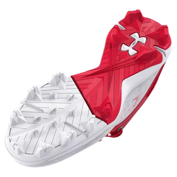 Crampons pour jeunes UnderArmour UA Harper 8 Mid RM Rouge 3026597-600