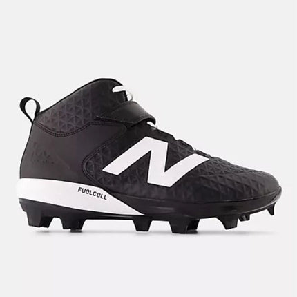 New Balance 4040 V7 Mid Molded Cleats White PM4040W7