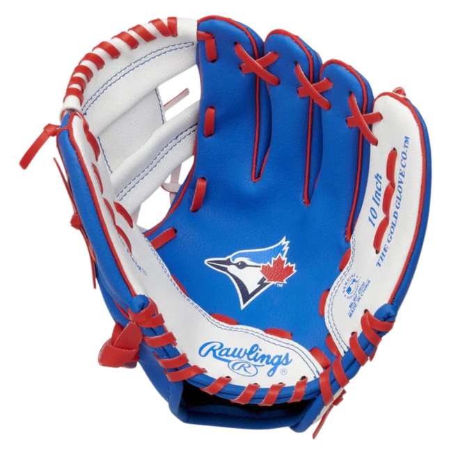Gant de baseball Rawlings « Toronto Blue Jays » pour jeunes 10 po PLTBJ10