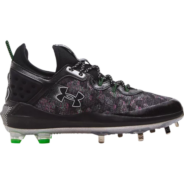 Chaussures de baseball en métal UA Harper 8 Low ST pour hommes UnderArmour Noir 3026588-001