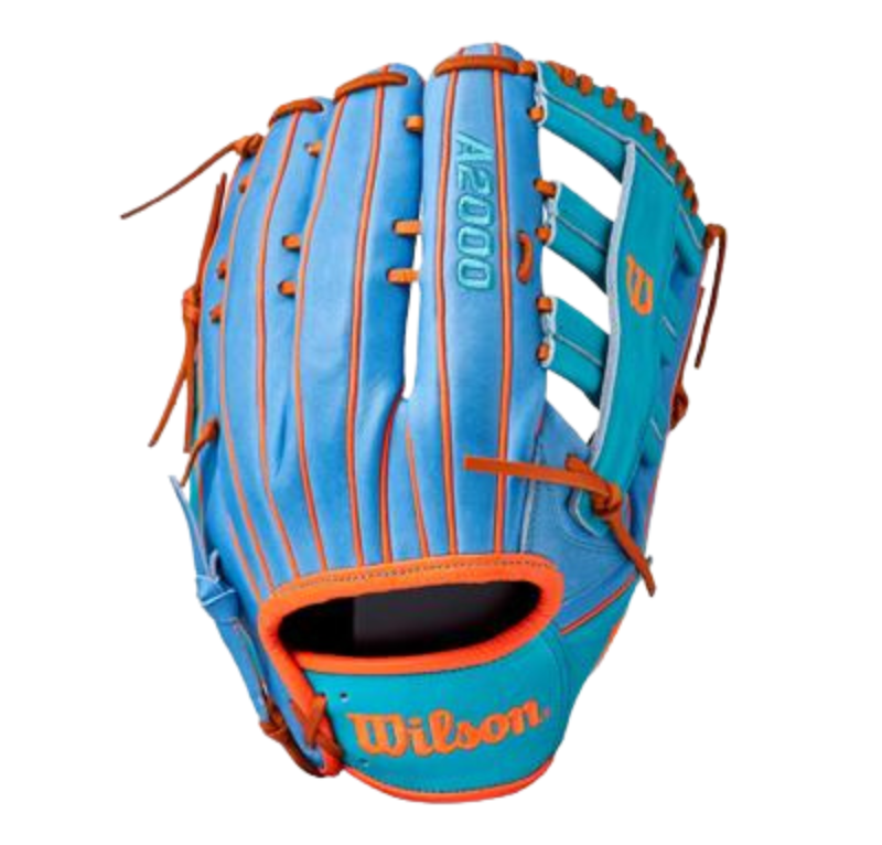 Wilson 2024 A2000 Slowpitch  13 Sky Blue/Teal Grenn WTA24RSLANCT13SBTG