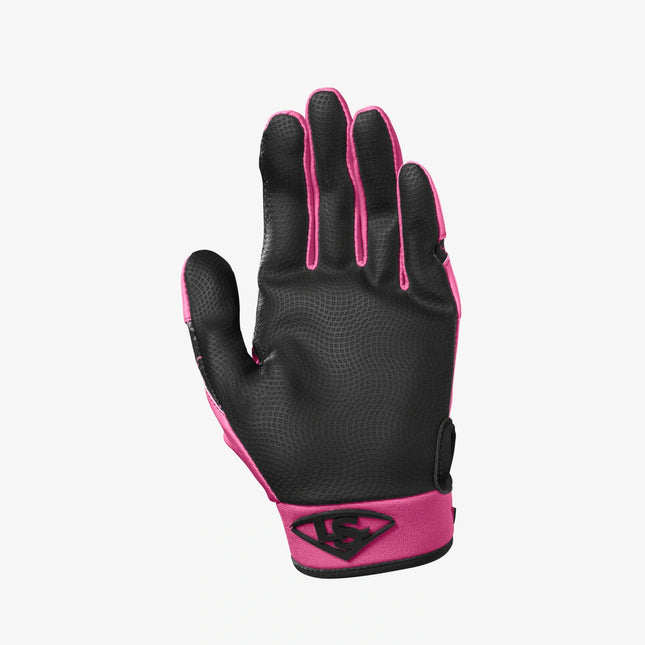 Louisville Youth Monkey Party Animals Batting Glove Pink/Black