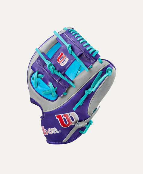 Wilson 2026 Spring A2K MB75 Gy/Purple/Tro 11.75''