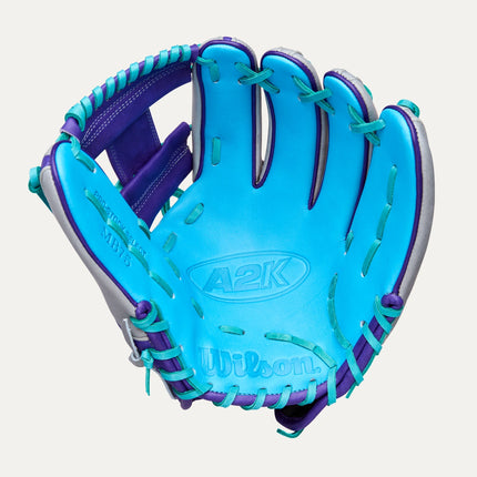 Wilson 2026 Spring A2K MB75 Gy/Purple/Tro 11.75''