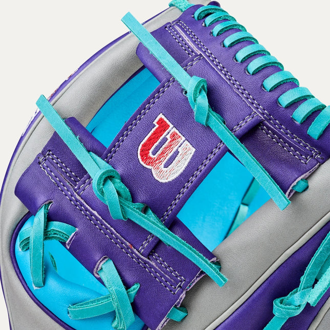 Wilson 2026 Spring A2K MB75 Gy/Purple/Tro 11.75''